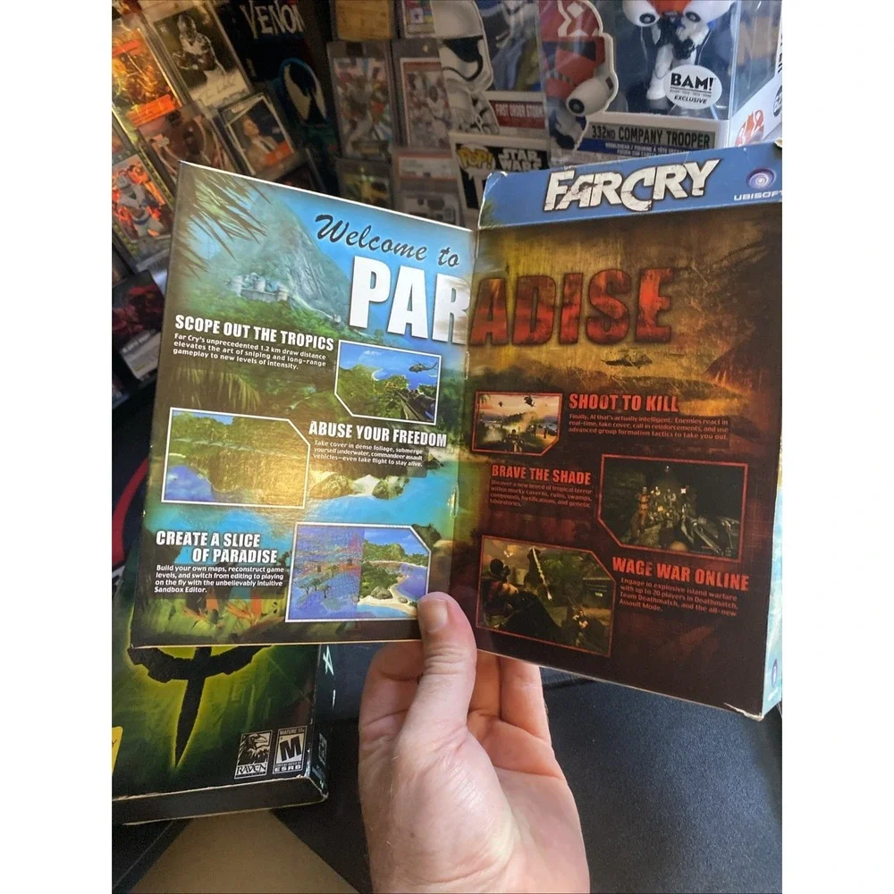 FarCry (PC CD-ROM, 2004) Complete in Small Box CIB Original 1st . No Disc 1